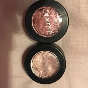 Two color pop eyeshadows